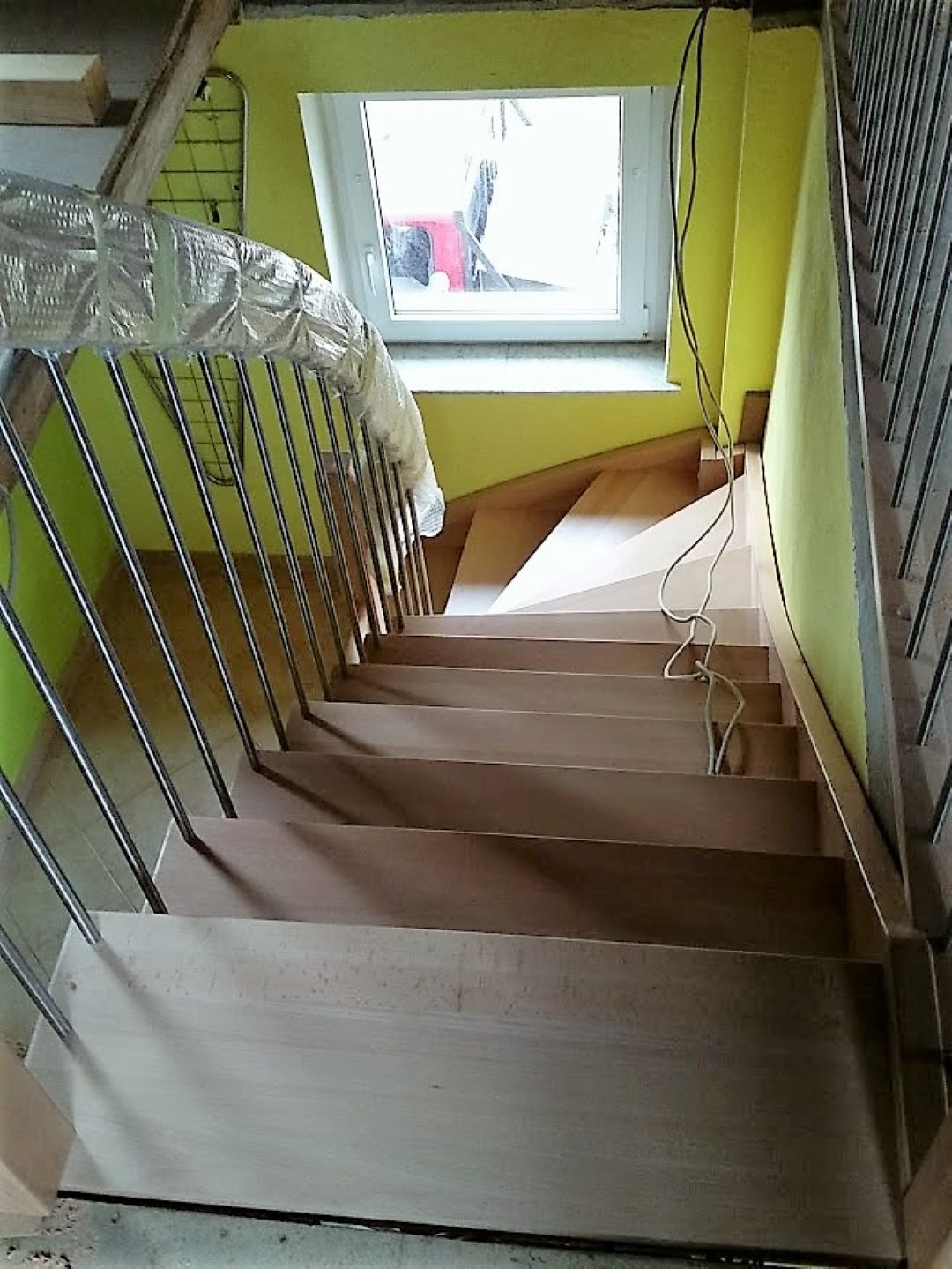 Holztreppe